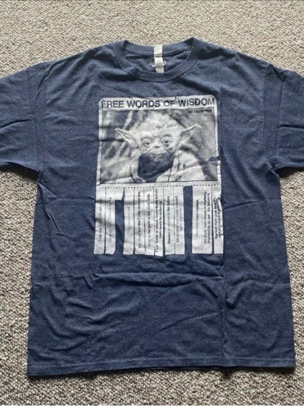 Star Wars Yoda Graphic T-Shirt, Sz L
